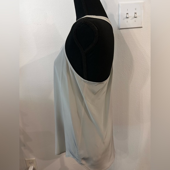 Acrobat Grey Silk‎ Racerback Tank Top Size S - Picture 4 of 11